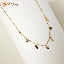 Golden Charms 18K Gold Plated Anti Tarnish Necklace