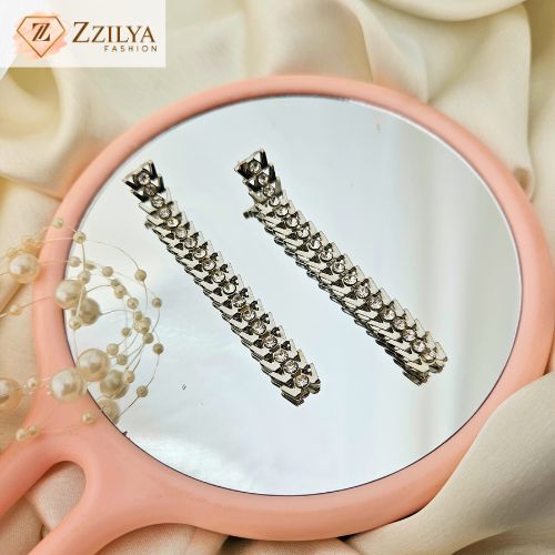 Long Oxidised Drop Earrings for Girls – Lightweight Earrings Under ₹99