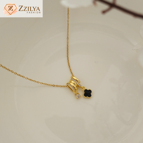 Love gold anti tarnish necklace