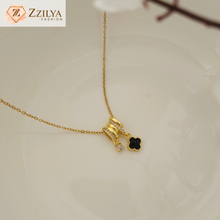 Love gold anti tarnish necklace