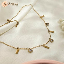 Golden Charms 18K Gold Plated Anti Tarnish Necklace