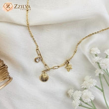 Coastal Charm 18K Gold Plated Anti Tarnish Necklace