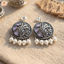 Lightweight Oxidised Earrings | Zzilya Fashion