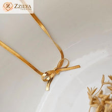 Knotted Anti Tarnish statement neckpiece