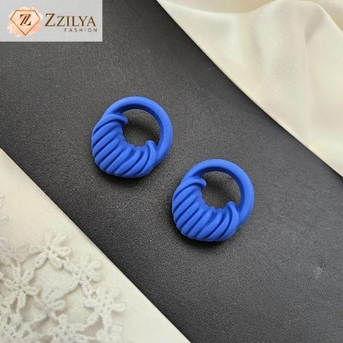 Blue Drop Earrings