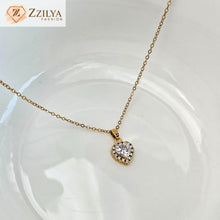 Heart anti tarnish necklace