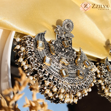 Tassel Danglers Oxidized Jhumka