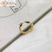Nail Chain Anti Tarnish Ring