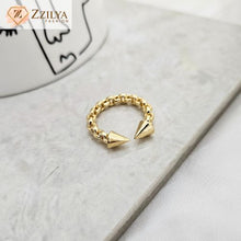 Nail Chain Anti Tarnish Ring