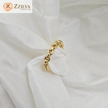 Nail Chain Anti Tarnish Ring