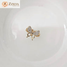 Golden Butterfly Anti Tarnish Ring