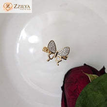 Golden Butterfly Anti Tarnish Ring