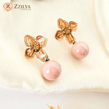 Color drops beautiful korean earrings