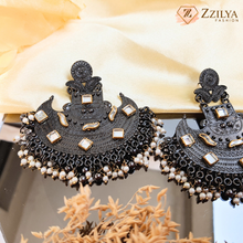 Tassel Danglers Oxidized Jhumka
