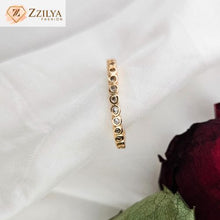 Minimalist gold plated anti tarnish rings