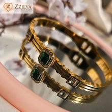 Gem studded anti tarnish bracelet for women