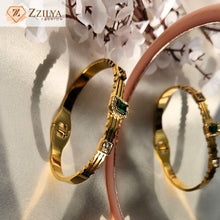 Gem studded anti tarnish bracelet for women