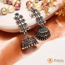 Silver Glow New Jhumka design Earrings