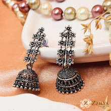 Silver Glow New Jhumka design Earrings