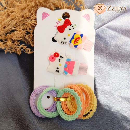 Little Kitten Hair Magic Clip Set