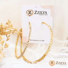Golden Hoop Earrings