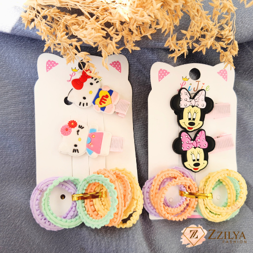 Little Kitten Hair Magic Clip Set