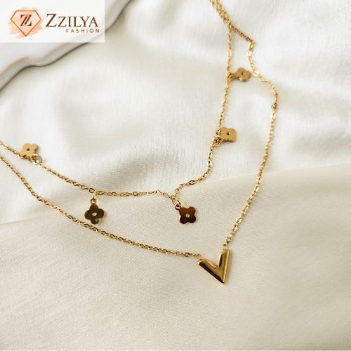 Tarnish-Free Jewellery Necklace for Girls – Zzilya Fashion