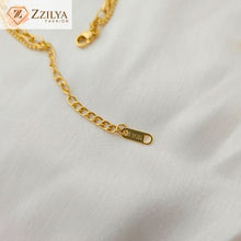 ZzilyaFashion anti-tarnish gold chain bracelet for women, minimal Pinterest-style jewelry