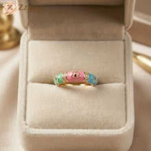 enamel Rings by Zzilya Fahion