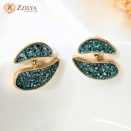 Image 1 of dainty earrings from Zzilya - Buy Korean-Inspired Dainty Earrings Online – Zzilya