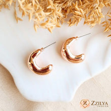 Image 4 of dainty earrings from Zzilya - Minimalist Dainty Earrings for Everyday Wear – Zzilya