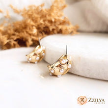 Mini Pearl Hoop By Zzilya Fashion