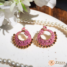 Azure Majesty Ethnic Earrings for Women