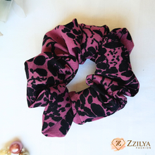 Pink Safari Hair Aesthetic Scrunchies