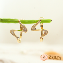 Royal Dazzle Korean Earrings