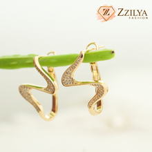 Royal Dazzle Korean Earrings