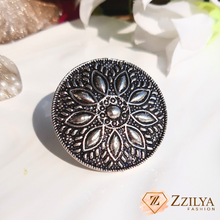 Silver Blossom Rings