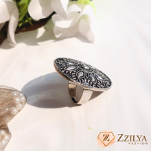 Silver Blossom Rings