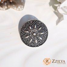 Silver Blossom Rings