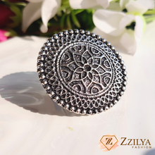 Blossom Glow Sterling Silver Statement Rings