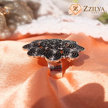 Petals in Twilight Rings