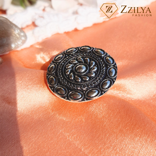 Silver Petal Rings