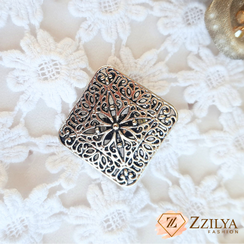 Silver Prism Ring